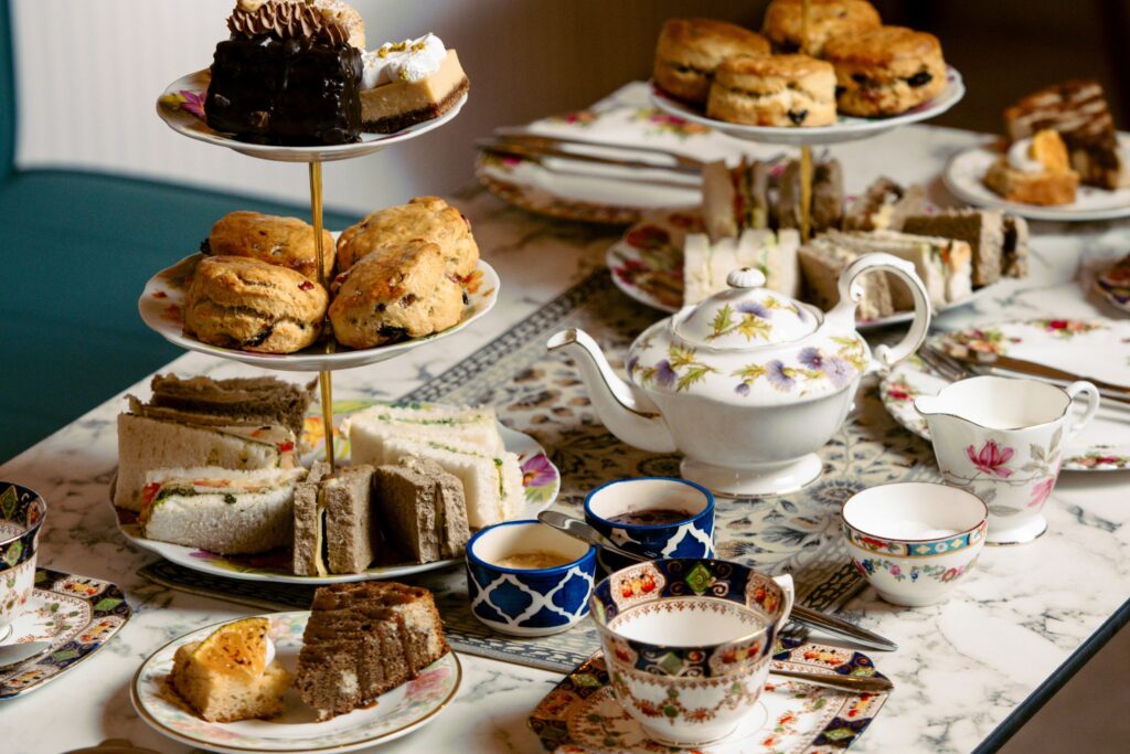 Formal Afternoon Tea in Poppy's Tea Room