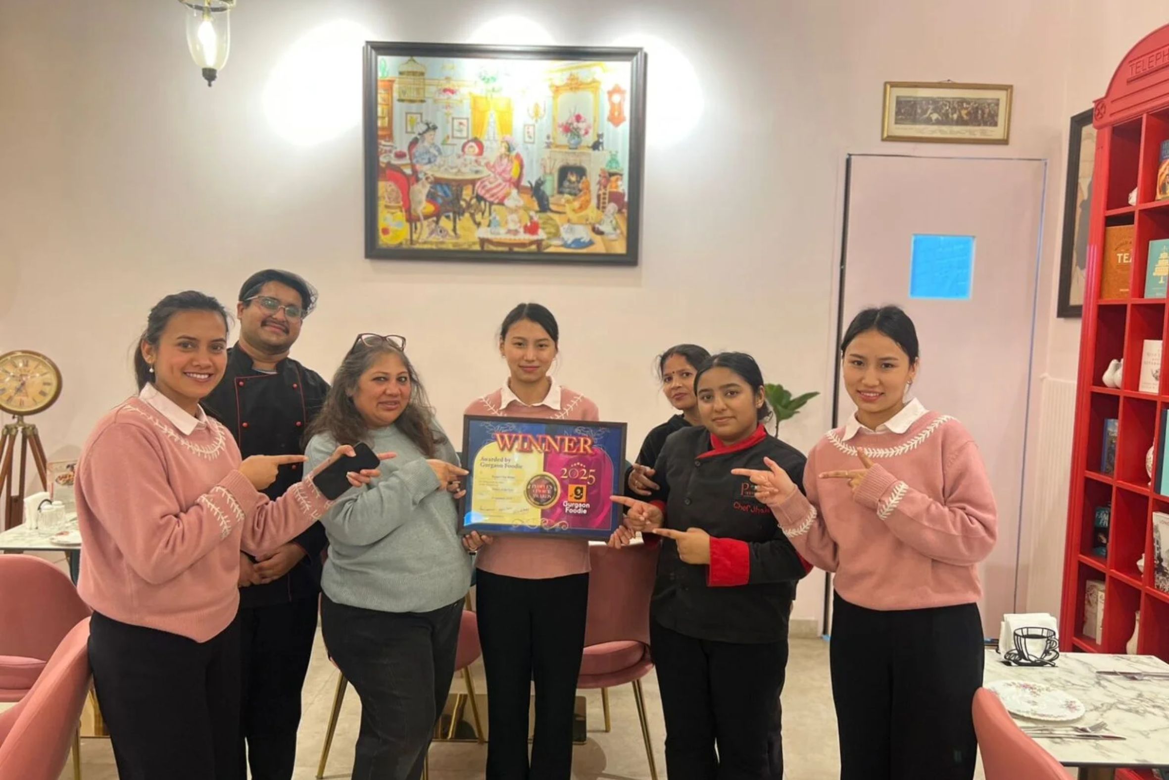 Debut of the year award by Gurgaon Foodies